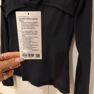 Lululemon hooded define jacket